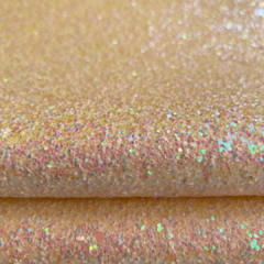 Lonita Glitter Flocado Laranja Claro (24X39cm) - 1 Unidade