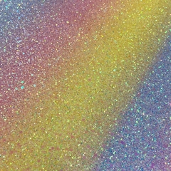 Lonita Glitter Flocado Arco-Íris Candy Color 