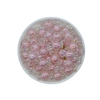 Miçanga Bala Translúcida Rosa Claro (20mm)