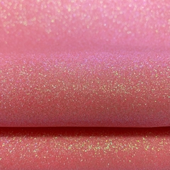 Lonita Glitter Fino Rosa Chiclete (25x40cm)