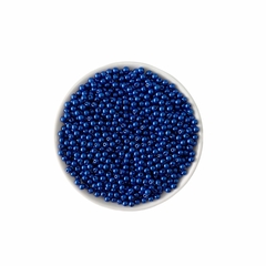 Miçanga Mini Pérola Azul Royal (4mm)