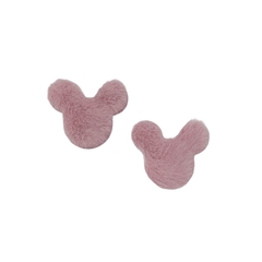 Aplique Mickey Pelinhos Lilás (4cm)