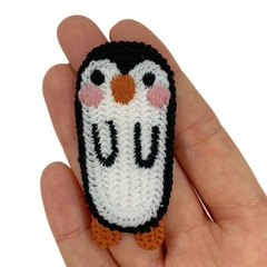 Aplique Para Tic Tac Crochê Pinguim (6.5cm) - 2 unidades - comprar online