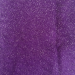 Tecido Tule Brilhante Roxo (45x70cm) - 1 unidade