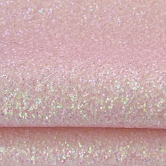 Lonita Glitter Flocado Grande Candy Rosa Claro