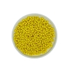 Miçanga Bolinha Amarelo (4mm)