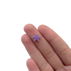 Aplique Micro Estrela Do Mar Lilás - 10 unidades - comprar online