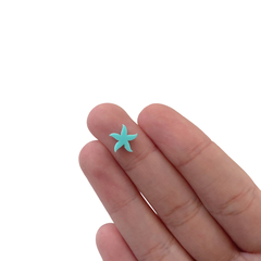 Aplique Micro Estrela Do Mar Verde - 10 unidades - comprar online