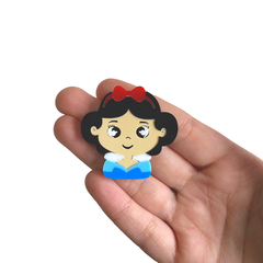 Aplique Princesa Branca de Neve Olhinho Acrílico - 2 unidades - comprar online