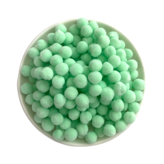 Pompom Micro Verde (6mm) - 10 gramas