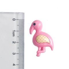 Aplique Flamingo Bolinhas - 5 Unidades - comprar online
