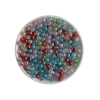 Miçanga Translucida Bola de Sabão Tons Vibrantes (6mm) - 50 Gramas