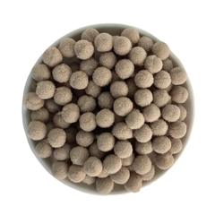 Aplique Pompom Pequeno Bege (10mm)