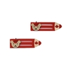 Aplique Hair Clips Lápis Ursinho Maple Bear Acrílico (6cm) - 2 unidades