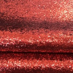 Lonita Glitter Flocado Grande Vermelha