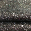 Lonita Glitter Flocado Grande Preta Com Colorido (24X39Cm)