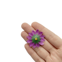 Aplique Flor Artificial Margarida Lilás Pequena - 4 unidades na internet