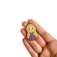 Aplique Princesa Rapunzel Corpinho Emborrachado (4cm) - 2 unidades - comprar online