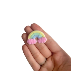Aplique Arco-Íris Colorido Candy Emborrachado - 3 unidades - comprar online