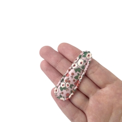Aplique Para Tic Tac Rosa Claro com Florzinhas - 2 unidades - comprar online