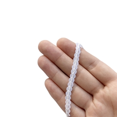 Fio Cordão Paetê Branco Furtacor (6mm) - 5 metro na internet