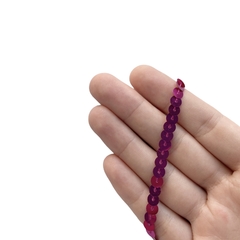 Fio Cordão Paetê Pink (6mm) - 5 metros - comprar online