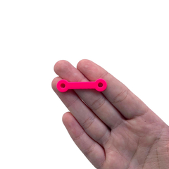 Adaptador de Cadarço Para Tênis Rosa Neon Emborrachado - 2 unidades - comprar online