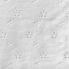 Tecido Laise Algodão Branco (45x70) - 1 unidade na internet