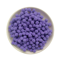 Pompom Micro Violeta (6mm) - 10 gramas