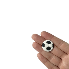 Aplique Bola de Futebol Emborrachado - 2 unidades - comprar online