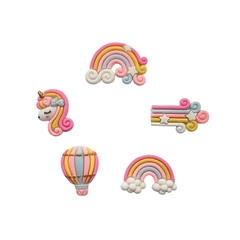 Aplique Arco - Íris Encantado Candy (Misto) - 2 unidades