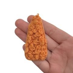 Aplique Para Tic Tac Lã Laranja (6.8cm) - 2 unidades - comprar online