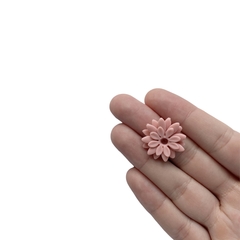 Aplique Flor Mini Suculenta Biscuit Rosé - 2 unidades - comprar online