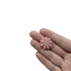 Aplique Flor Mini Suculenta Biscuit Rosé - 2 unidades na internet