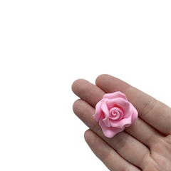 Aplique Flor Rosa Modelada Biscuit Rosa Claro - 2 unidades - comprar online