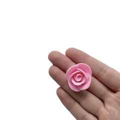 Aplique Flor Rosa Lisa Biscuit Rosa Claro - 2 unidades - comprar online