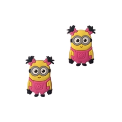 Aplique Menina Minions Pink Emborrachado (Meu Malvado Favorito) - 2 unidades