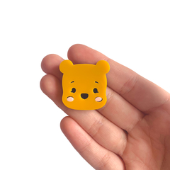 Aplique Ursinho Pooh Baby Acrílico - 2 unidades - comprar online