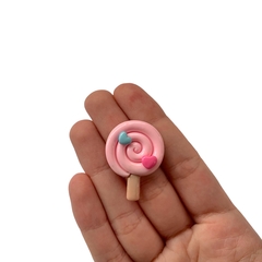 Aplique Pirulito Brilho Candy Corações (Cores Mistas) - 3 unidades - comprar online