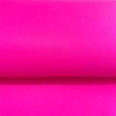 Lonita Napa Santorine (Couro Eco) Rosa Neon Pink (24x39cm) - 1 unidade