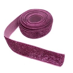 Fita Glitter Lurex Rosa 18mm