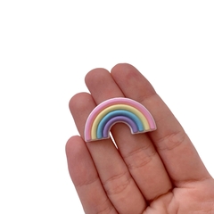 Aplique Arco-Íris Tons Candy Emborrachado - 2 unidades - comprar online
