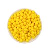 Miçanga Bolinha Amarela (8mm) - 50 Gramas
