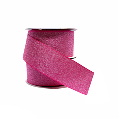 Fita Lurex Sinimbu Pink Cor 019 (38mm)