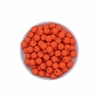 Miçanga Bolinha Laranja Neon (10mm)