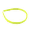 Tiara Dentinho de Silicone Amarelo Neon (10mm