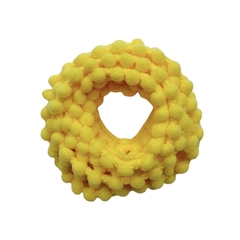 Fita de Pompom Amarelo Ouro