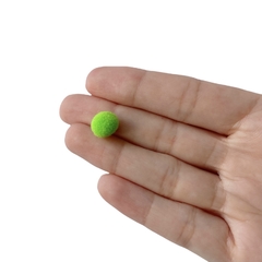 Pompom Pequeno Verde Claro (10 mm) - 60 Unidades - ApliqueMe | Apliques incríveis para seu artesanato!