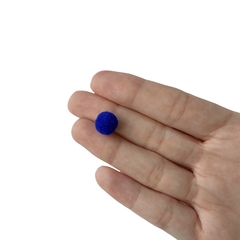 Pompom Pequeno Azul Royal (10mm) - 6 gramas - comprar online