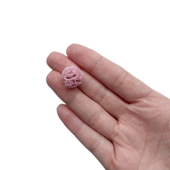 Pompom Malha Telinha Rose (1.5cm) - 10 unidades - comprar online